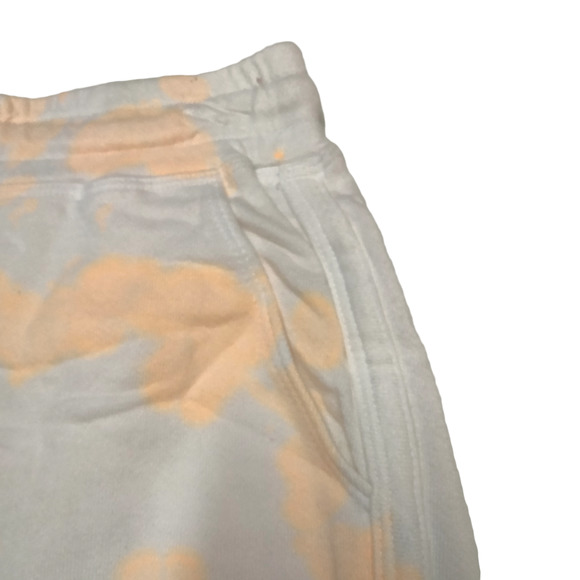 SUNDRY Shorts Womens XSmall 0 Tie Dye Orange Lounge Drawstring Neoncore USA NEW - Picture 4 of 8